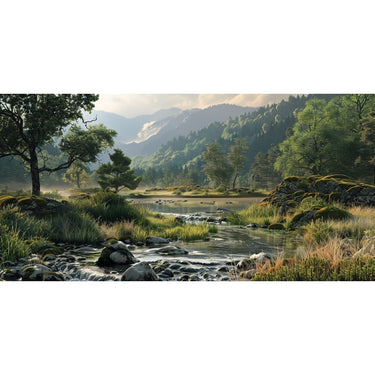 Panoramic Landscape Painting